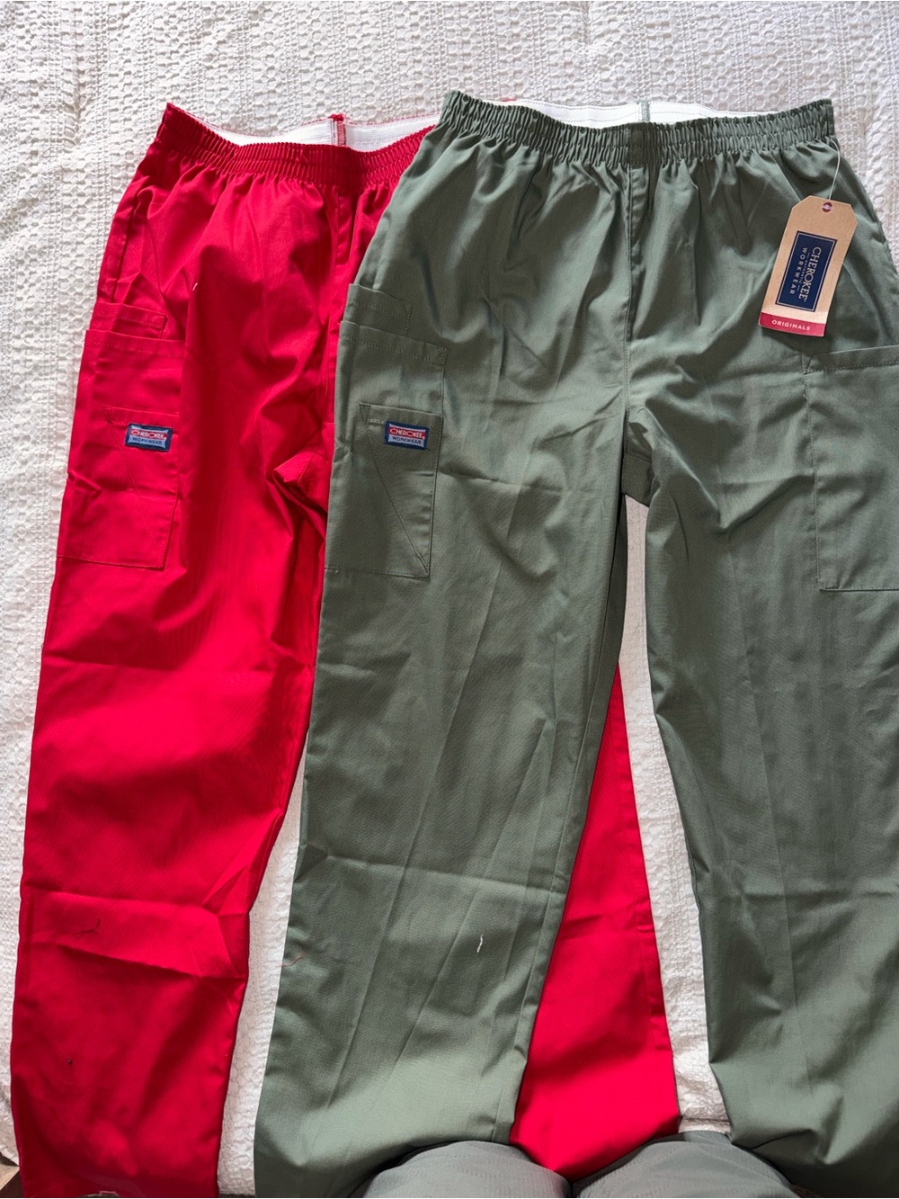 Cherokee Utility Work Pants Bundle of 2 small and small petite